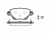 ROADHOUSE 2777.00 (277700) Brake Pad Set, disc brake
