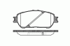 ROADHOUSE 2898.00 (289800) Brake Pad Set, disc brake