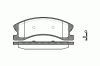 ROADHOUSE 2973.02 (297302) Brake Pad Set, disc brake