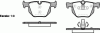 ROADHOUSE 2381.70 (238170) Brake Pad Set, disc brake