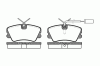 REMSA 0259.12 (025912) Brake Pad Set, disc brake