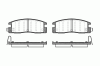 REMSA 0361.14 (036114) Brake Pad Set, disc brake