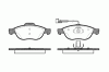 REMSA 0660.02 (066002) Brake Pad Set, disc brake