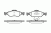 REMSA 0765.00 (076500) Brake Pad Set, disc brake