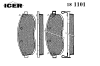 ICER 181101 Brake Pad Set, disc brake