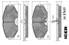 ICER 181569 Brake Pad Set, disc brake