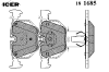 ICER 181685 Brake Pad Set, disc brake