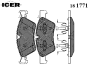 ICER 181771 Brake Pad Set, disc brake