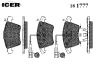 ICER 181777 Brake Pad Set, disc brake