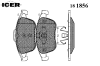 ICER 181856 Brake Pad Set, disc brake