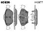 ICER 181877 Brake Pad Set, disc brake