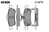 ICER 181878 Brake Pad Set, disc brake