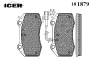 ICER 181879 Brake Pad Set, disc brake