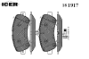 ICER 181917 Brake Pad Set, disc brake