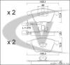 VAICO V10-8182 (V108182) Brake Pad Set, disc brake