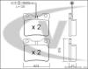 VAICO V30-8138 (V308138) Brake Pad Set, disc brake