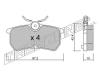 TRUSTING 326.0 (3260) Brake Pad Set, disc brake