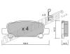 TRUSTING 429.0 (4290) Brake Pad Set, disc brake