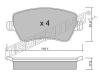 TRUSTING 501.0 (5010) Brake Pad Set, disc brake