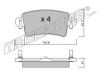 TRUSTING 562.0 (5620) Brake Pad Set, disc brake