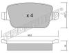 TRUSTING 796.0 (7960) Brake Pad Set, disc brake
