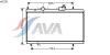 AVA QUALITY COOLING CN2228 Radiator, engine cooling