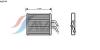 AVA QUALITY COOLING KA6044 Heat Exchanger, interior heating