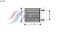 AVA QUALITY COOLING MS6442 Heat Exchanger, interior heating