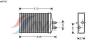 AVA QUALITY COOLING SA6016 Heat Exchanger, interior heating