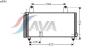 AVA QUALITY COOLING SZ5081 Condenser, air conditioning