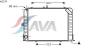 AVA QUALITY COOLING TO2139 Radiator, engine cooling
