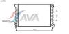 AVA QUALITY COOLING VW2072 Radiator, engine cooling