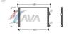 AVA QUALITY COOLING VW5153 Condenser, air conditioning