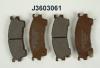 NIPPARTS J3603061 Brake Pad Set, disc brake
