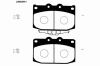 NIPPARTS J3603041 Brake Pad Set, disc brake