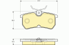 GIRLING 6113541 Brake Pad Set, disc brake