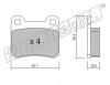 fri.tech. 094.1 (0941) Brake Pad Set, disc brake