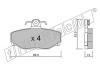 fri.tech. 133.0 (1330) Brake Pad Set, disc brake
