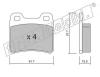fri.tech. 143.0 (1430) Brake Pad Set, disc brake