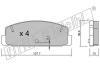 fri.tech. 311.0 (3110) Brake Pad Set, disc brake