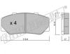 fri.tech. 317.0 (3170) Brake Pad Set, disc brake