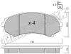 fri.tech. 414.0 (4140) Brake Pad Set, disc brake