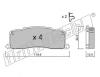 fri.tech. 441.0 (4410) Brake Pad Set, disc brake