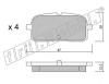 fri.tech. 461.0 (4610) Brake Pad Set, disc brake
