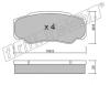 fri.tech. 548.0 (5480) Brake Pad Set, disc brake