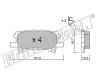 fri.tech. 635.0 (6350) Brake Pad Set, disc brake