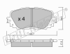 fri.tech. 836.0 (8360) Brake Pad Set, disc brake