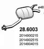 ASSO 28.6003 (286003) Middle Silencer