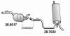 ASSO 28.6017 (286017) Middle Silencer