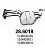 ASSO 28.6018 (286018) Middle Silencer